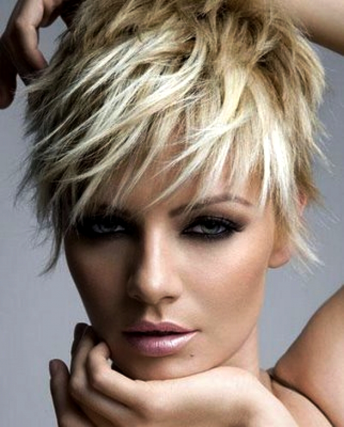 short spiky haircuts and hairstyles for women 2017  very