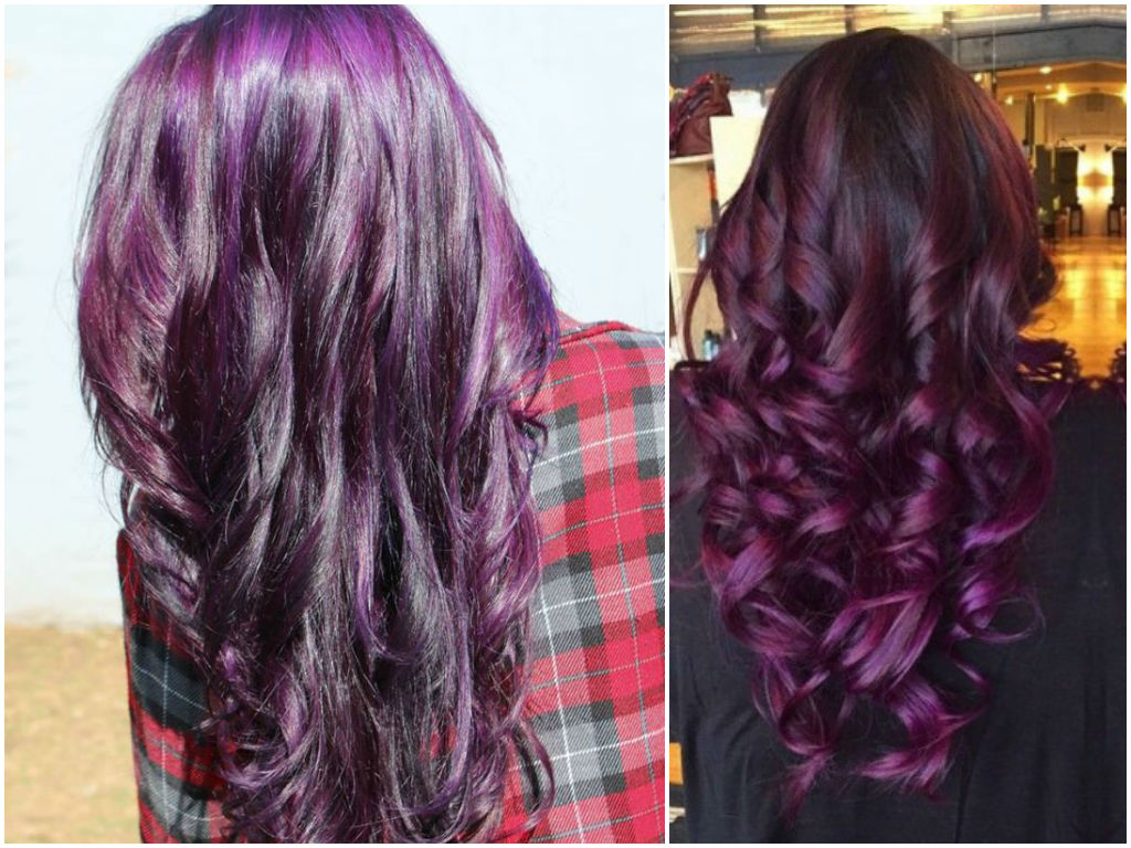 60 Burgundy Hair Color Ideas  Maroon, Deep, Purple, Plum 