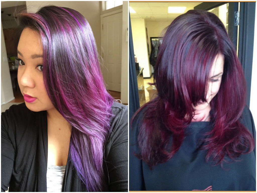 60 Burgundy  Hair  Color  Ideas Maroon Deep Purple Plum 