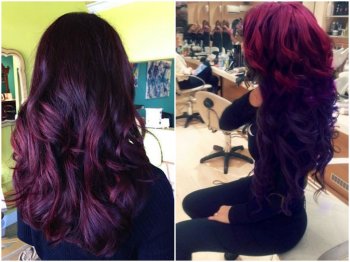 60 Burgundy Hair Color Ideas  Maroon, Deep, Purple, Plum 