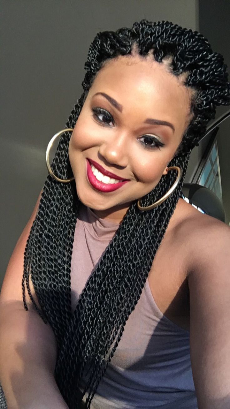 Black Braided Hairstyles 2019 - Big, Small, African, 2 and 4 Cornrows