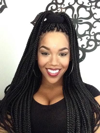 Black braided hairstyles 2019 – big, small, african, 2 and 