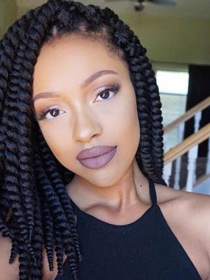Black Braided Hairstyles 2019 – Big, Small, African, 2 and 4 Cornrows