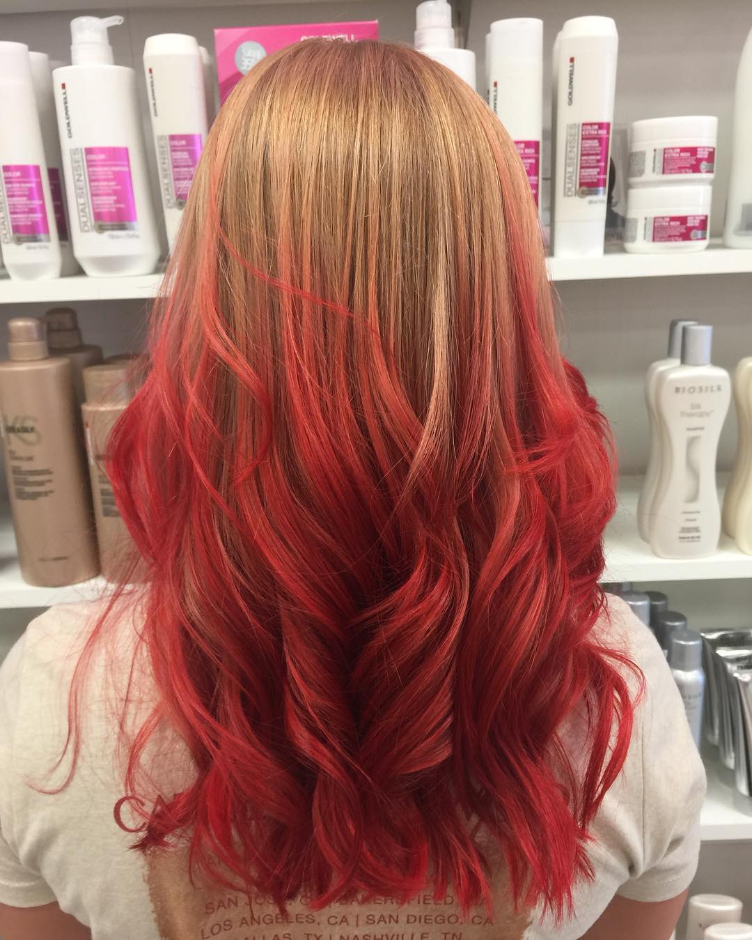 Red Ombre Hair Color | 36 New Stunning Ideas