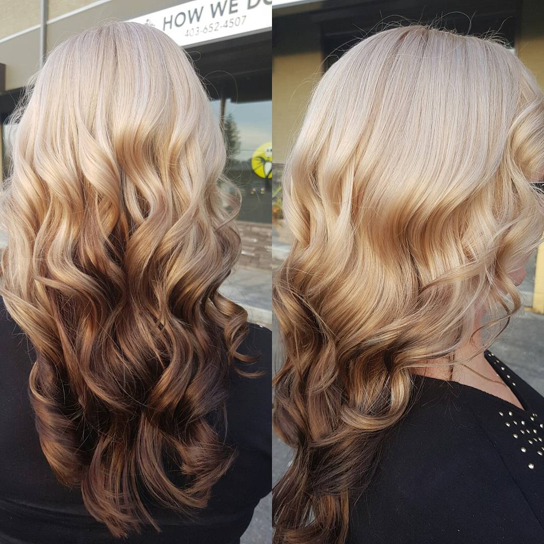 Reverse Ombre Hair