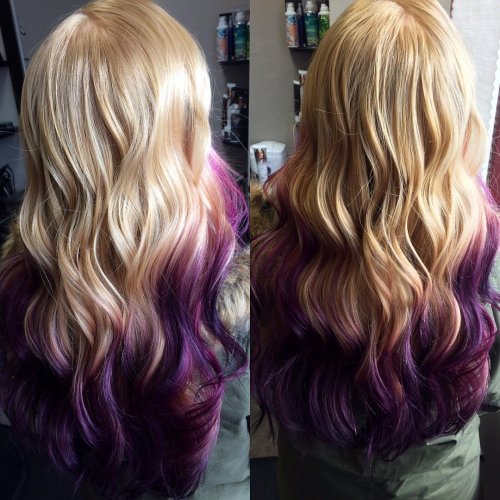 How To Do Reverse Ombre On Blonde