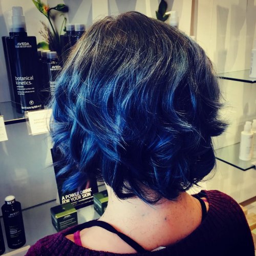 Blue Ombre Hair Color  Light and Dark Shades 2017