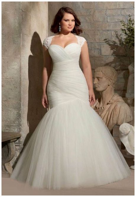 wedding gowns for plus size 2018