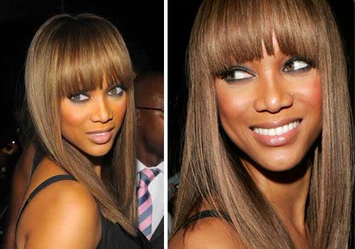 How to style your bangs!